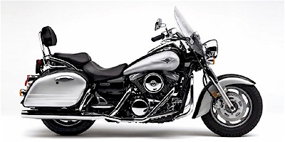 2005 Kawasaki Vulcan 1600 Nomad Motorcycle.