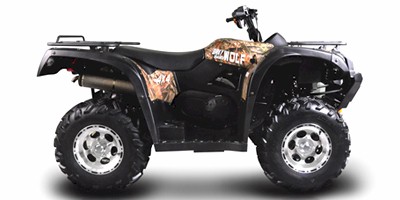 2011 Bennche Gray Wolf 700 ATV.