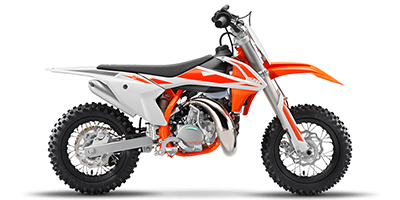 2019 KTM SX 50 MINI Motorcycle.