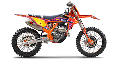 2021 KTM SX 250 F Troy Lee Designs Motorcycle.