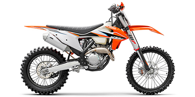 2021 KTM XC 250 F Motorcycle.